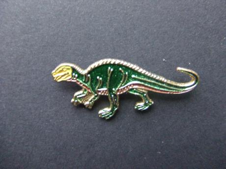 Dinosaurus Tyrannosauridae groen-geel